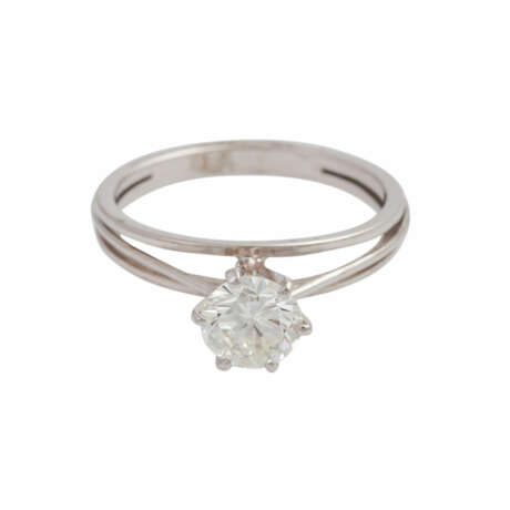 Solitaire ring with 1 Brilliant approx. 0,95 ct - photo 1