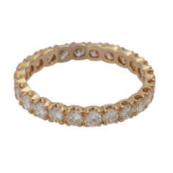 Eternity ring, with 24 brilliant-cut diamonds, together approx. of 1.68 ct, LGW-GW (J-K)/SI,