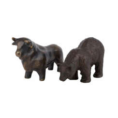SCULPTOR OF THE 20TH CENTURY.CENTURY., Two Animal Figures,
