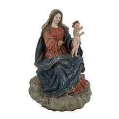 MADONNA WITH CHILD, southern Italy, at the end of 18. Century,