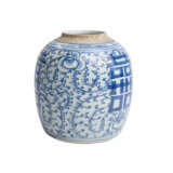 Blau-weisse Vase. CHINA. - фото 2