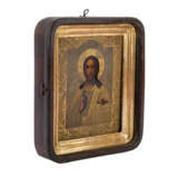IKONE "CHRISTUS PANTOKRATOR", wohl Ende 19. Jahrhundert., - photo 2