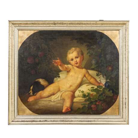 MALER/IN des 19. Jahrhundert, "Portrait eines kleinen Kindes", - photo 1