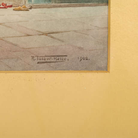 TALBOT-KELLY, ROBERT GEORGE (1861-1934), "Grille in the Mosque of Sultan Kelaun", - Foto 4