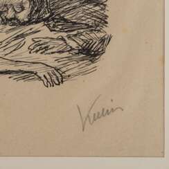 KUBIN, ALFRED (1877-1959), "Paar" aus der Illustration zu H. Lautensacks "Unpaar",