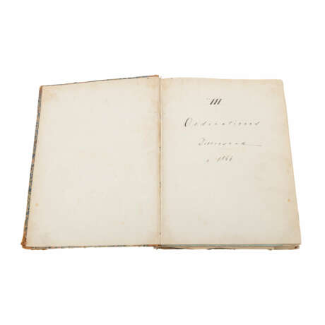 Großformatiges Kirchenbuch, Ungarn 19. Jahrhundert. - - Foto 1