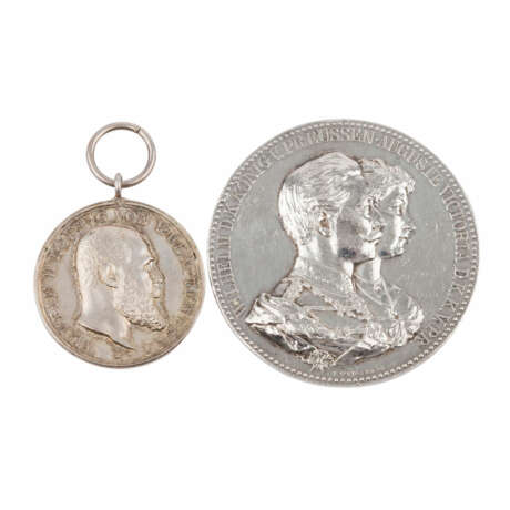 2 Medaillen Brandenburg-Preussen und Württemberg - - фото 1