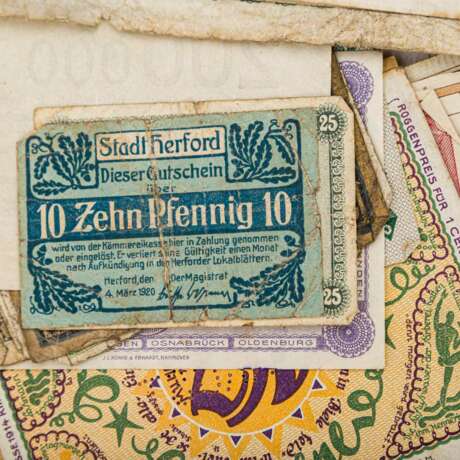Vielseitiges Konvolut Banknoten, Deutschland, Österreich -Ungarn, Sowjetunion, 20. Jahrhundert. - - Foto 4