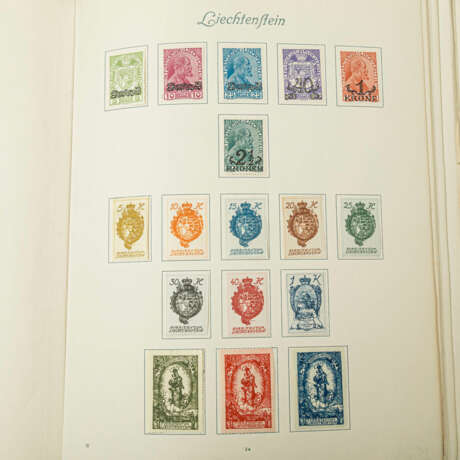 Die Briefmarken Europas - 2 sehr alte Borek Alben, - фото 2