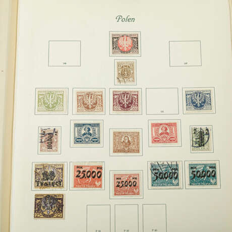 Die Briefmarken Europas - 2 sehr alte Borek Alben, - фото 3