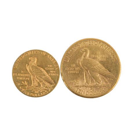 USA/GOLD - 10 Dollars + 5 Dollars - photo 2