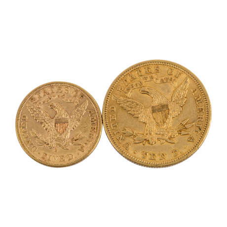 USA/GOLD - 10 Dollars + 5 Dollars - photo 2
