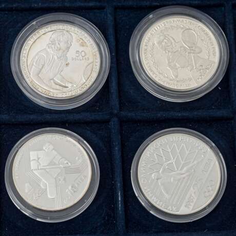 Olympische Spiele 1988 - Schatulle mit 40 Münzen, - фото 4