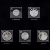 Europa Silber-Gedenkmünzen Jahressatz 2007, - Foto 2
