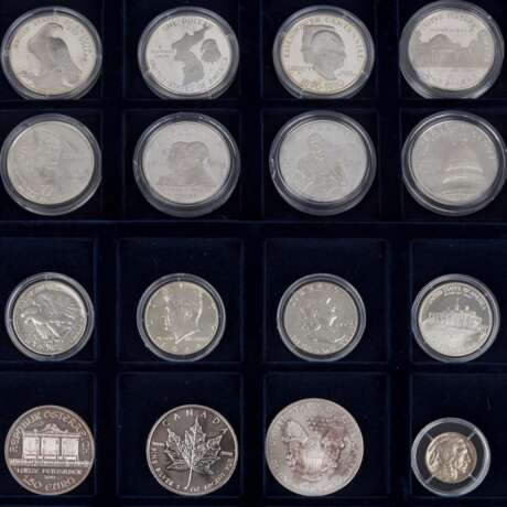USA - Die offiziellen Silbergedenkmünzen der - photo 3