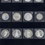 Europa-Münzen 2008/09, 16 Stück, Silbermünzen - Foto 3