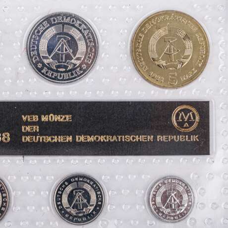 Interessante DDR Kursmünzensätze - - photo 2