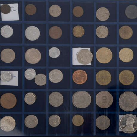Weltmünzen - zwei Spezialkoffer gut mit Münzen - Foto 4