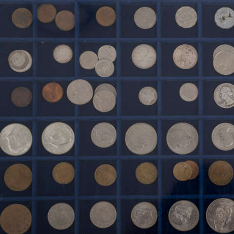 Weltmünzen - zwei Spezialkoffer gut mit Münzen - Foto 5