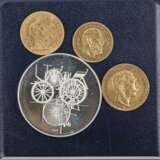 Gemischtes Konvolut Münzen mit GOLD und SILBER - - photo 3