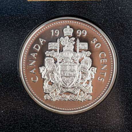 Kanada - 11 Proof Sets und 2 Fifty Cent Four-Coin Sets, - Foto 6