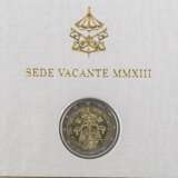 Vatikan - Konvolut 20 x 2 Euro Gedenkmünzen und 4 x Euro Kursmünzenatz, - фото 2