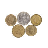 Gemischtes Los mit viel Silber und 1 Goldmünze - Foto 2