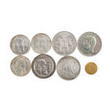 Dt. Kaiserreich - 8 Münzen, - Foto 1