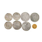 Dt. Kaiserreich - 8 Münzen, - photo 2