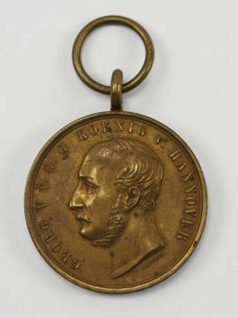 Hannover: Langensalza Medaille 1866. - фото 1