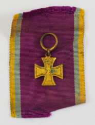 Mecklenburg-Schwerin: Militär-Verdienstkreuz, 1870, 2. Klasse Miniatur.