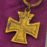 Mecklenburg-Schwerin: Militär-Verdienstkreuz, 1870, 2. Klasse Miniatur. - фото 3