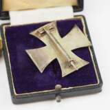 Preussen: Eisernes Kreuz, 1914, 1. Klasse, im Etui, mit Überkarton - KO. - Foto 3
