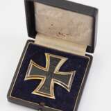 Preussen: Eiserens Kreuz, 1914, 1. Klasse, im Etui - KO. - Foto 1
