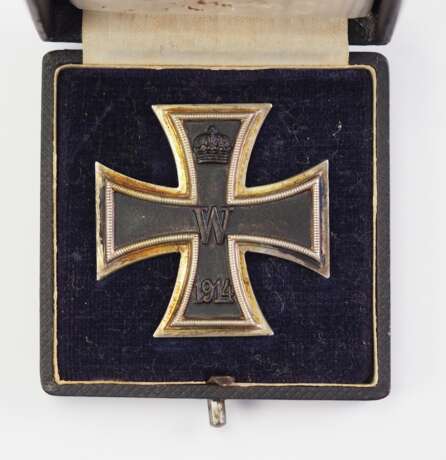 Preussen: Eiserens Kreuz, 1914, 1. Klasse, im Etui - KO. - фото 2