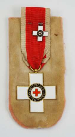 Ehrenzeichen des Deutschen Roten Kreuzes, 1. Modell (1922-1934), 2. Klasse mit Miniatur. - photo 1