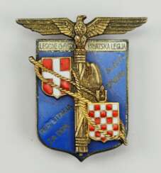 Wehrmacht: Abzeichen der Italienisch-Kroatischen Legion.
