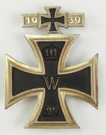 Eisernes Kreuz, 1914, 1. Klasse mit Wiederholungsspange 1939, Ausführung 1957. - фото 3