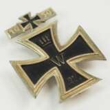 Eisernes Kreuz, 1914, 1. Klasse mit Wiederholungsspange 1939, Ausführung 1957. - photo 4