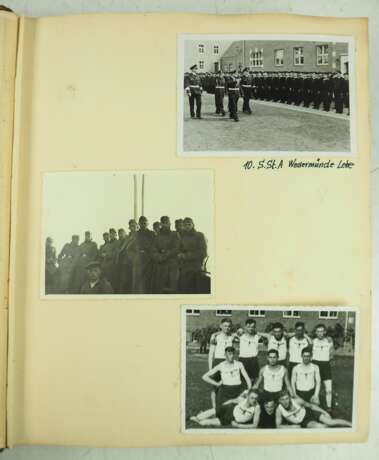 Kriegsmarine: Familien-Fotoalbum. - Foto 3