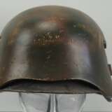 Stahlhelm M16 mit Stirnschutz. - photo 2