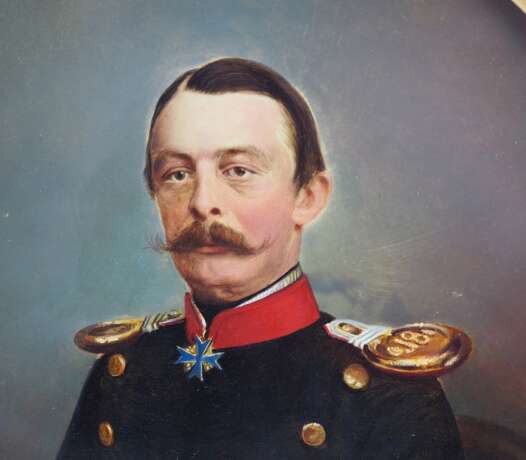 Preussen: Gemälde eines Pour le Mérite Trägers im Infanterie-Regiment Nr. 18. - photo 2