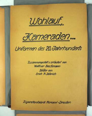 Walther Beckmann: Wohlauf Kameraden - Uniformen des 20. Jahrhunderts. - Foto 2