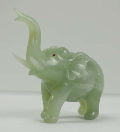 China: Jade Elefant. - Foto 1