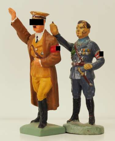 Elastolin: Adolf Hitler und NSFK-Führer. - photo 1