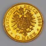 Preussen: 10 Mark, Friedrich, 1888. - фото 2