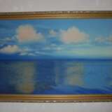 “Baltic sea.” Cardboard Oil paint Impressionist Marine 2008 - photo 1