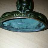 “Dante Alighieri” Bronze Mixed media Historicism Historical genre 1880 - 1900 - photo 3