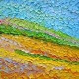 «Le champ de blé.» Toile Peinture à l'huile Impressionnisme Peinture de paysage 2015 - photo 5
