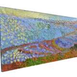 „Tuzla Nehrung. Die Meerenge von Kertsch“ Leinwand Ölfarbe Impressionismus Landschaftsmalerei 2011 - Foto 3